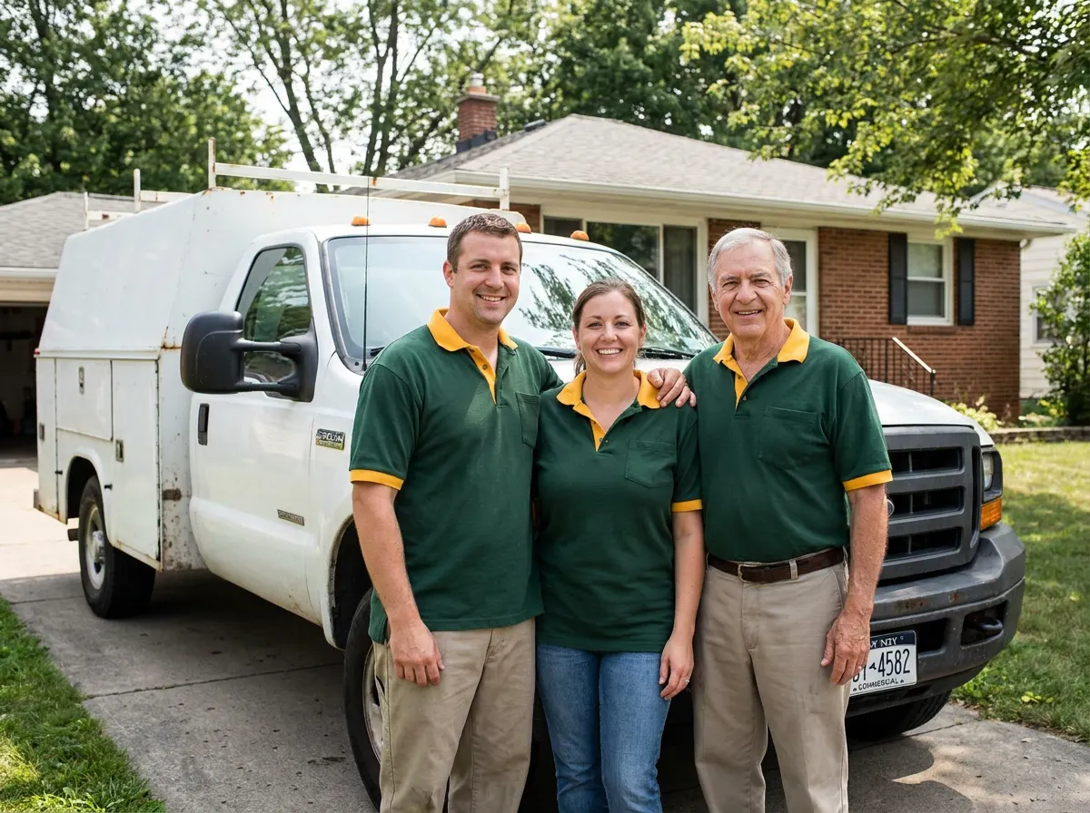 Backyard Dumpster Rental dumpster rental team in Rochester, NY